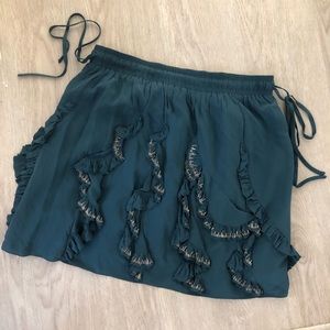 Rebecca Taylor 100% silk skirt